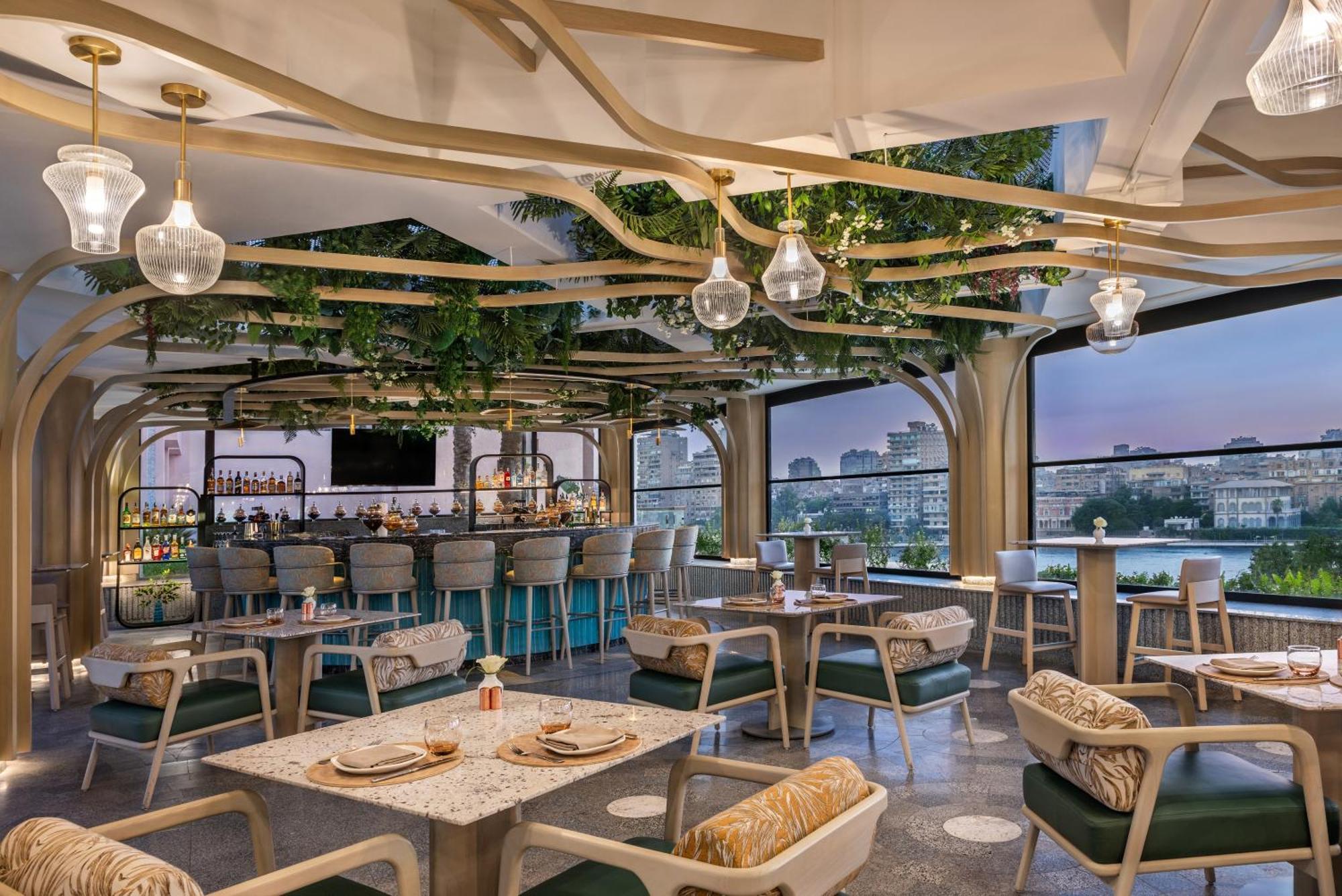Sofitel Cairo Downtown Nile Hotel Ngoại thất bức ảnh The Terrace