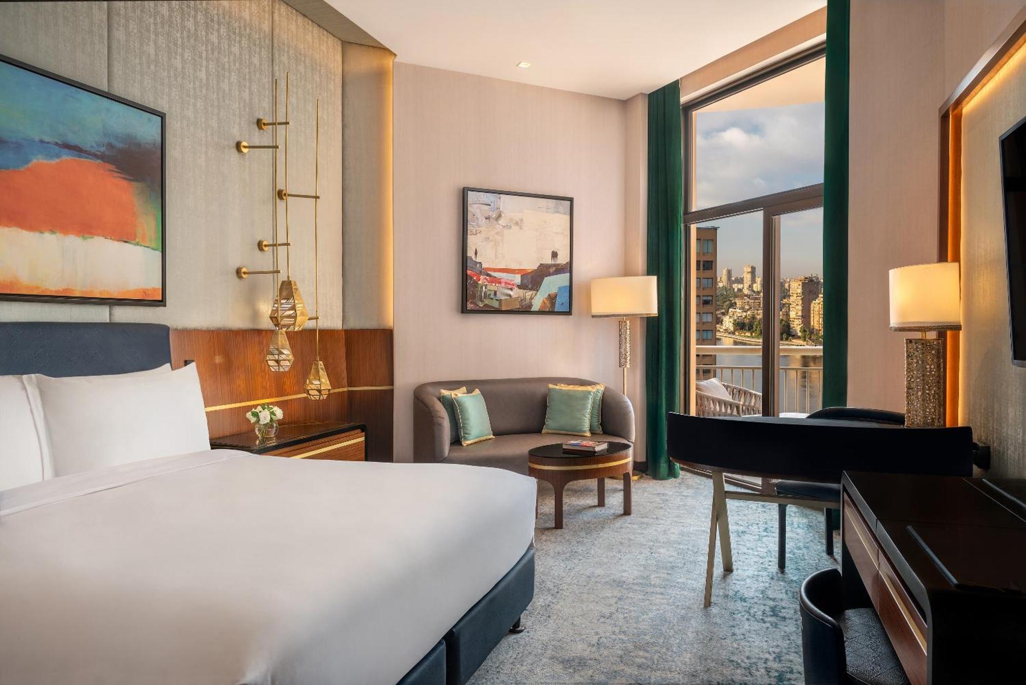 Sofitel Cairo Downtown Nile Hotel Ngoại thất bức ảnh A room at the hotel